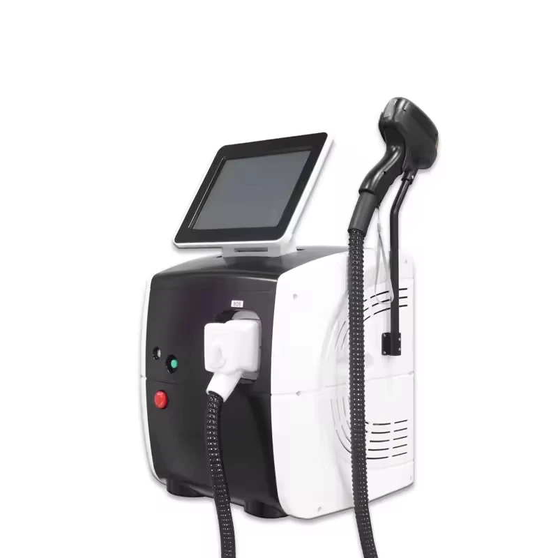 Diode Laser 755 808 1064nm Multi Wavelengths Hair Removal Machine Cooling Head Painless Laser Epilator Face Body Hair Removal