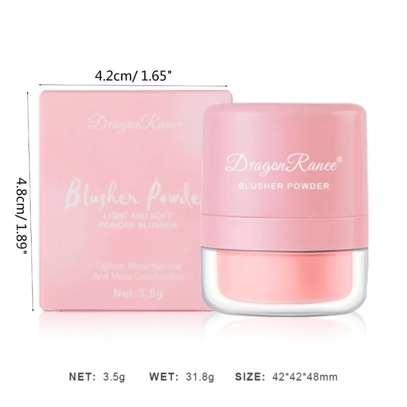 Cheek Loose Powder Face Blusher for Women Dropship