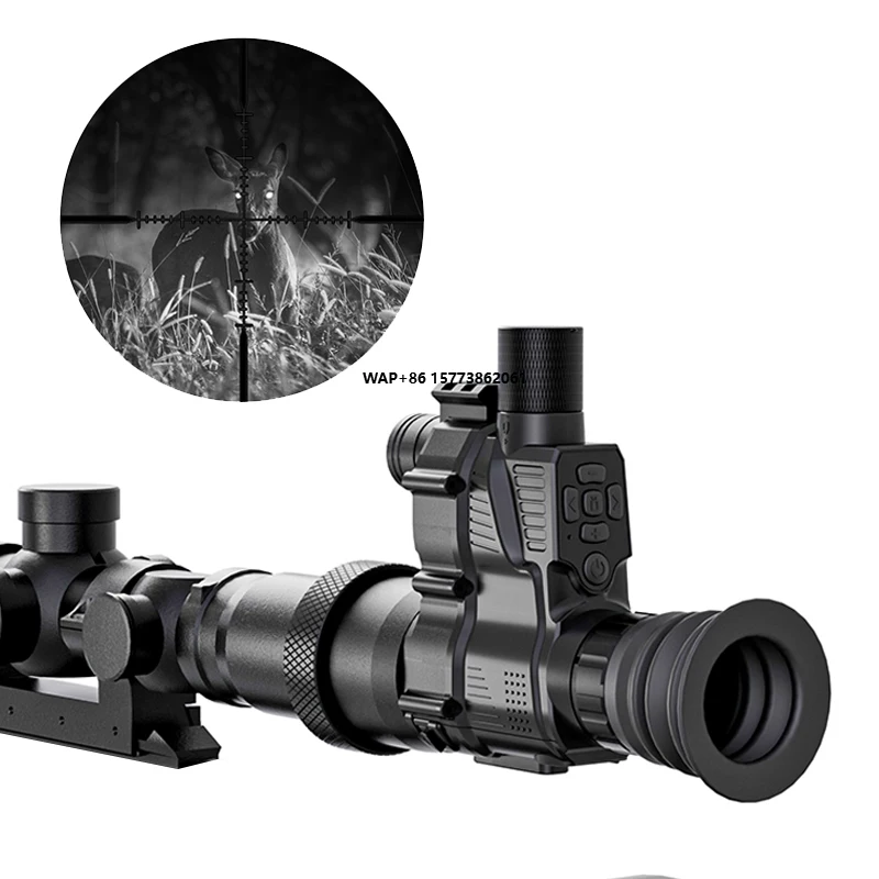 NV700S Magnification 4x-14x Waterproof Monocular Digital Night Vision Infrared Night Vision Scope for Hunting
