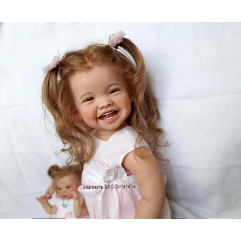 23Inch Unassembled Reborn Doll Kit Mila Unpainted Blank DIY Parts