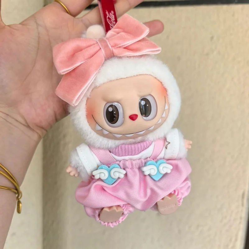 Wolke Dual Farbe Set Puppe Kleidung Ersatz Dritte Generation Hängende Dekoration Für Labubu Kleidung Kinder Puppe Outfit Zubehör