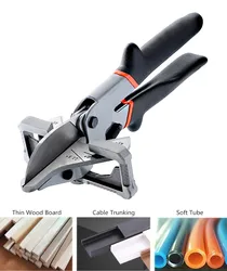 0-135 Degree Adjustable Angle Scissors Miter Cutter Angle Shear Hand Shear Pipe Scissors Cable Hose Wire Trunking Duct Cutter