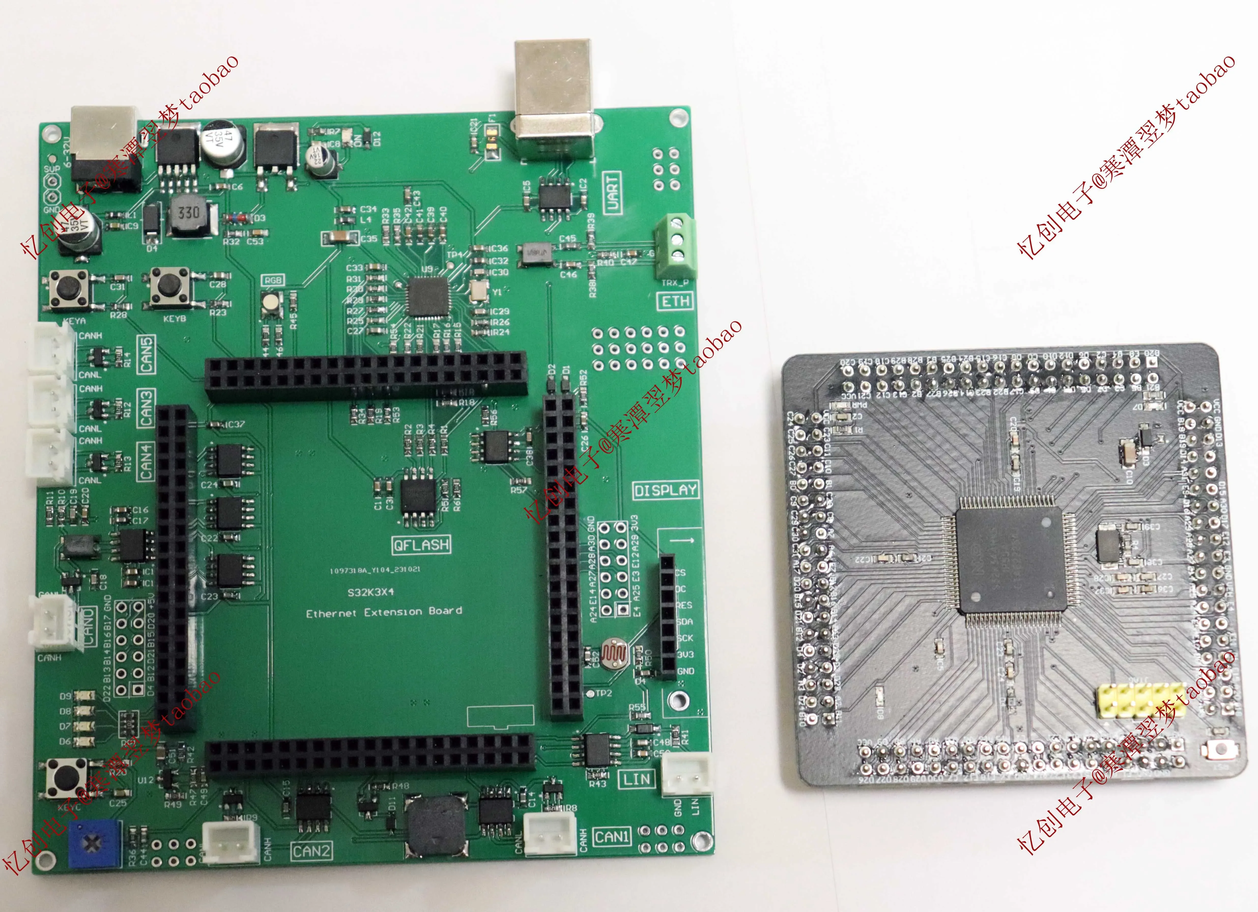 S32K344 Ethernet Expansion Board/Vehicle Ethernet/T1-100BASE/Automotive Electronics/FS32K344