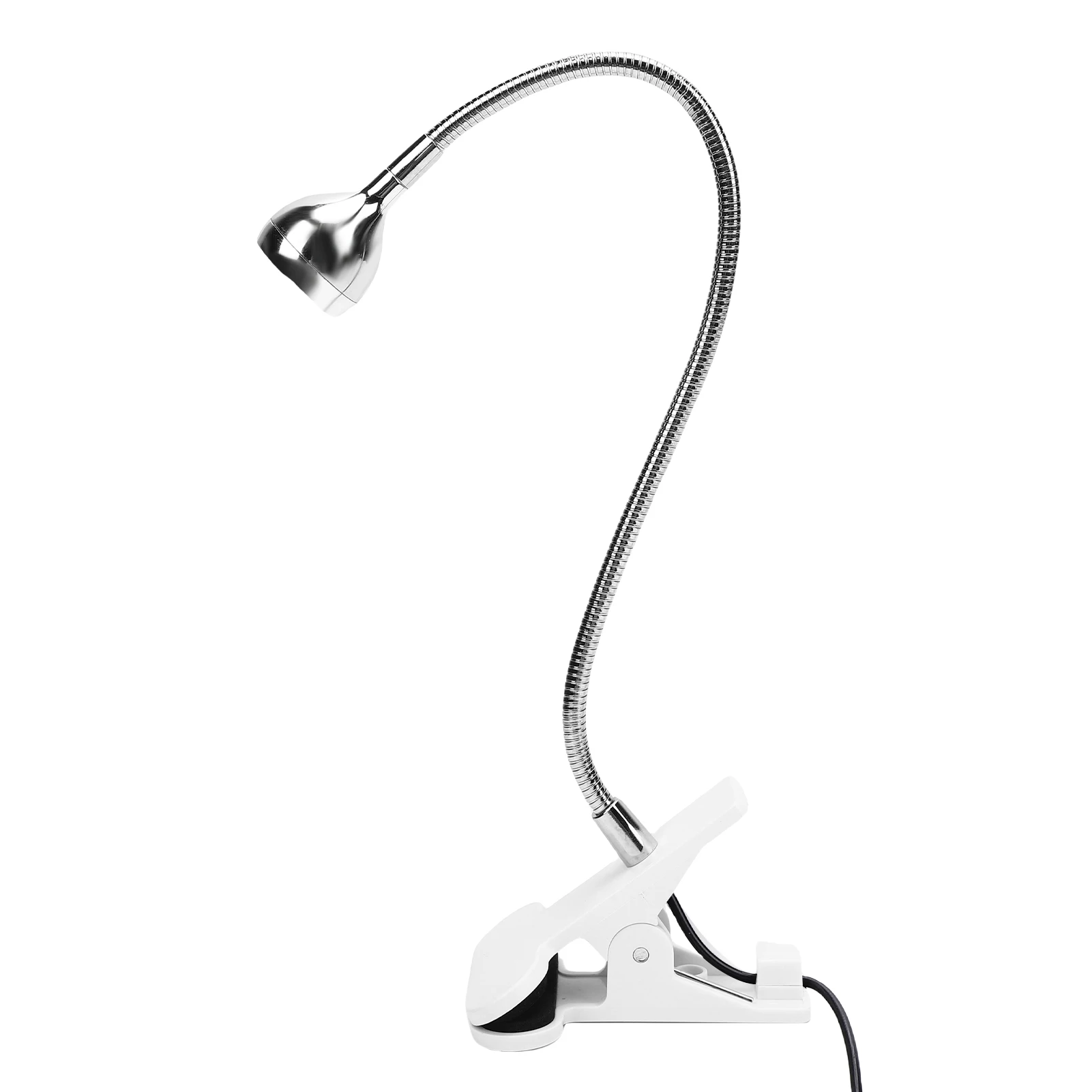 Lámpara UV para uñas de 395 nm, lámpara de curado de uñas de gel alimentada por USB, secador de uñas de esmalte de gel portátil con encendido/apagado, abrazadera fuerte, 360 °   Rota Rota- mostrar título original