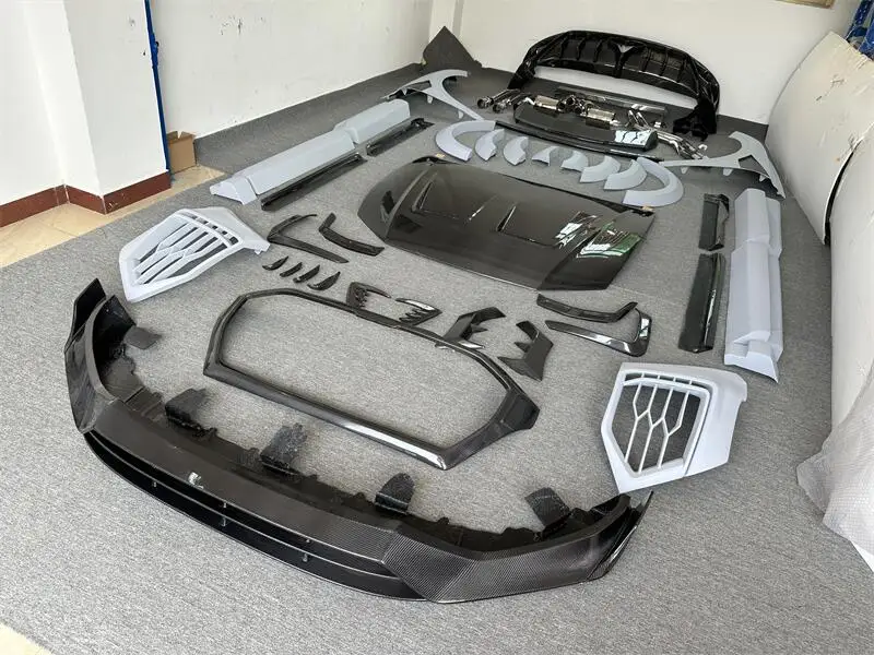 Car exterior body kit for rsq8m style car front car surround front and rear bumper body kit