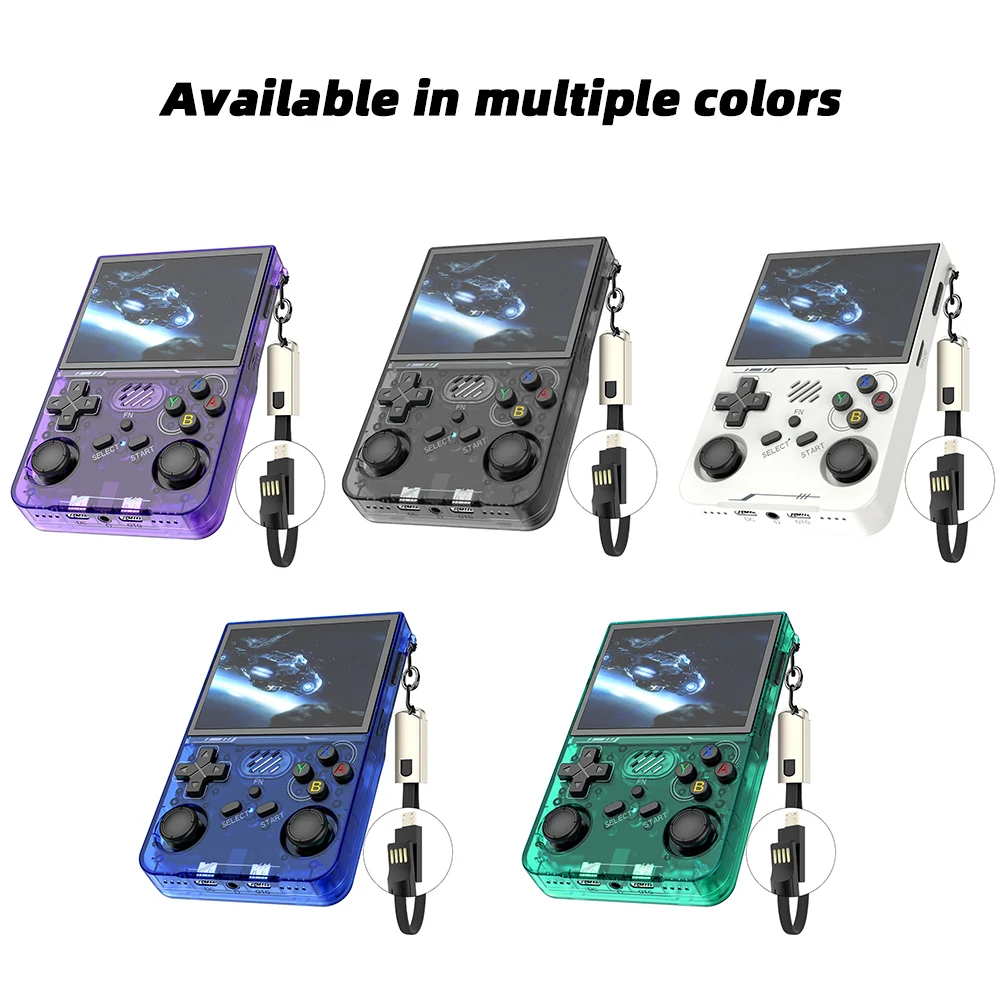 Original new R36XX handheld game console Linux open source handheld console can be connected online, WiFi can be connected,