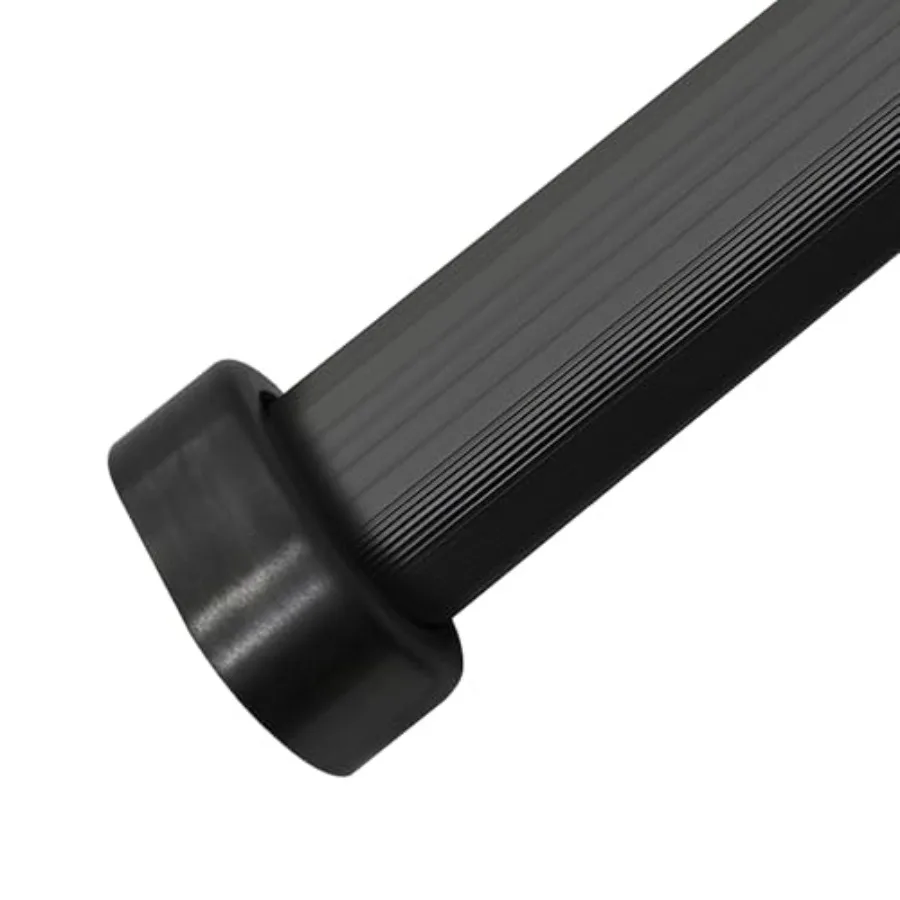 

Алюминиевая штанга для шкафа 1 3/16 дюйма (В) x 19/32 дюйма (Ш) x 1 мм (Т), сверхпрочная, устойчивая к ржавчине, для встроенных шкафов и вешалок для одежды