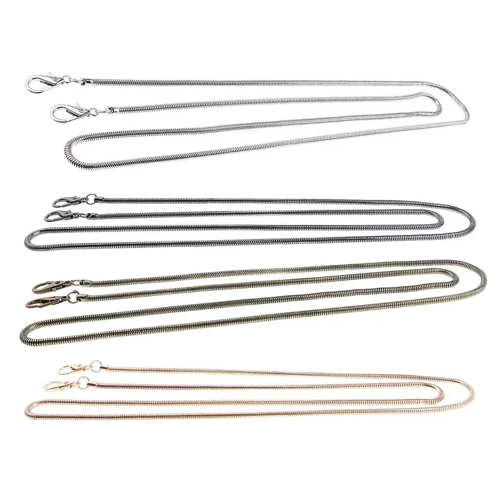 

Fashion Metal Handbag Snake Chain Strap Shoulder Crossbody Bags Replacements