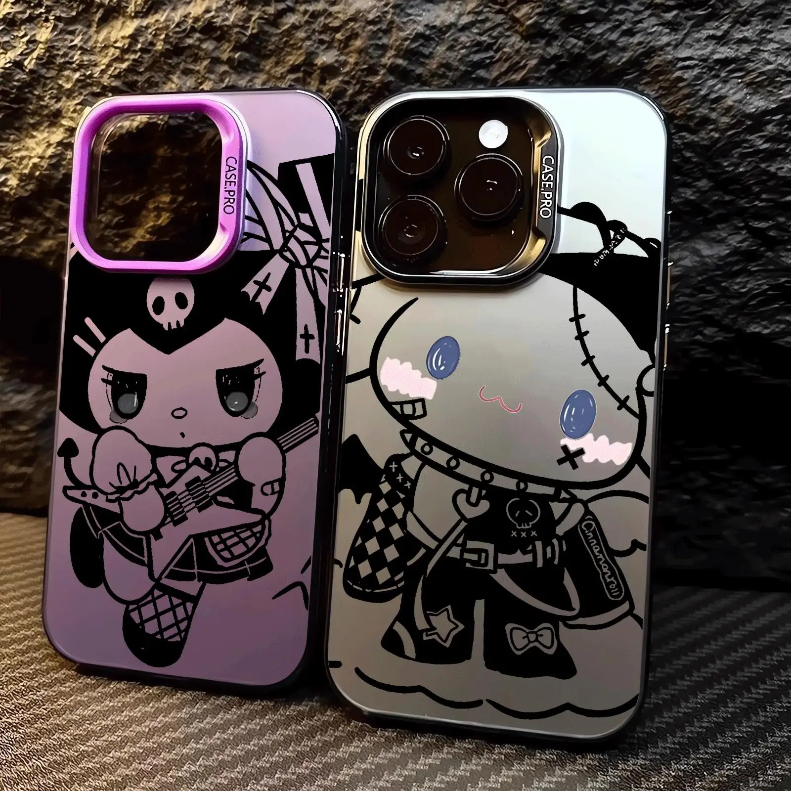 

Мягкий чехол Sanrio Kuromi для Apple iPhone 11 15 Plus 14 Pro Max 11 13 Pro 14 Pro Max 15 Pro Max 13 Pro
