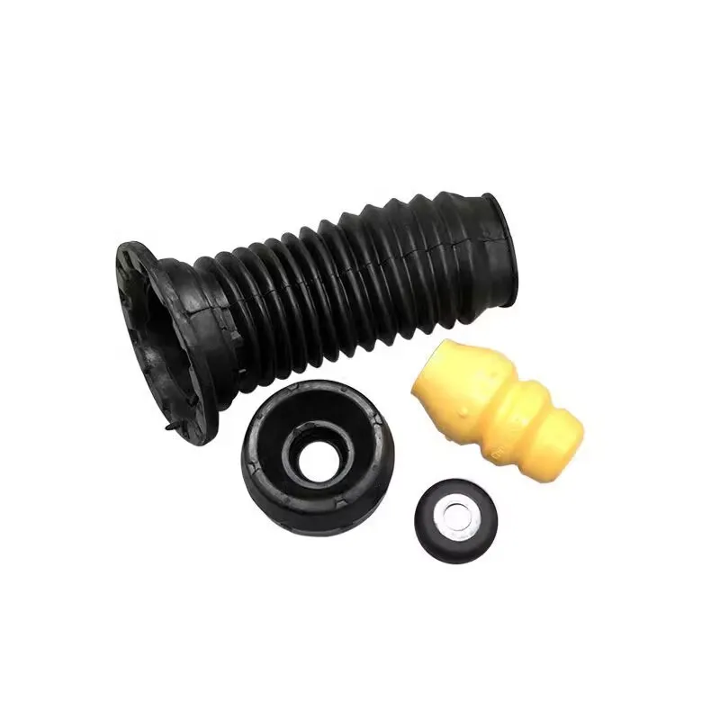 (4pcs/kit) Front Shock Absorber Repair Set, Top Rubber Bushing Dust Cover For Brilliance H530 V3 V5, Car Front Strut Mount Kit