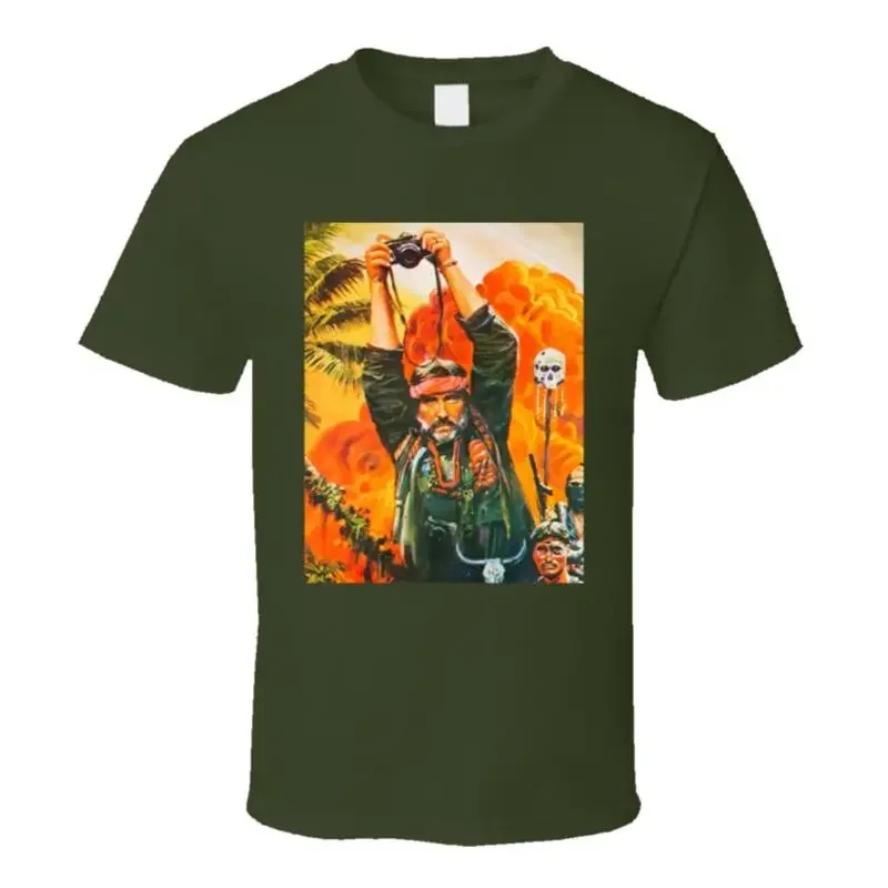 Apocalypse Now 70s War Movie Dennis Hopper Parody Fan T Shirt