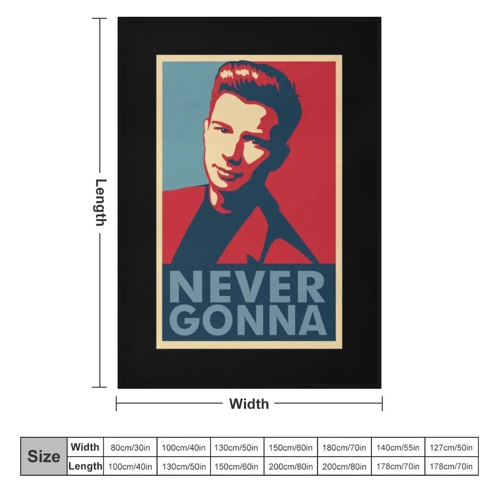 Never Gonna Throw Blanket for babies Luxury Thicken Personalized Gift sofa bed Cute Furrys Blankets