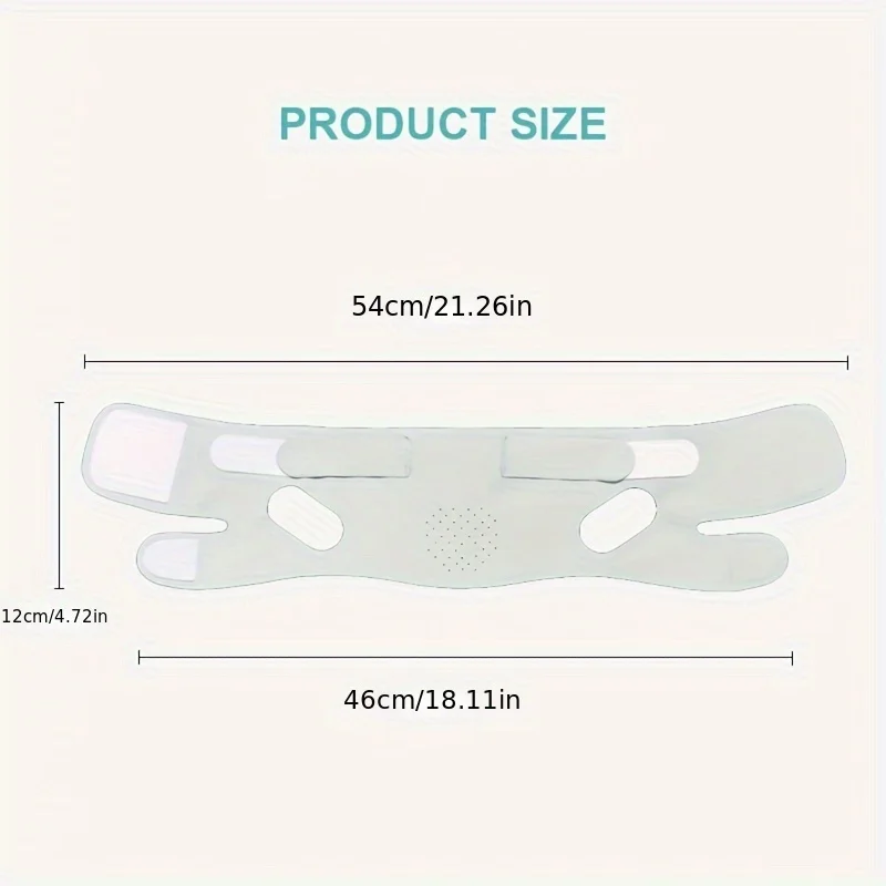 Reusable Face Strap, V Line Mask, Double Chin Reducer, Chin Up Patch, Chin Strap, V Shaped Belt, V Shaped Face Mask for Sagging
