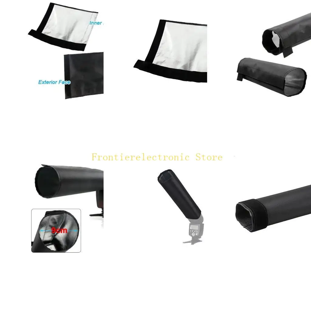 

G8DB Lightweight Flash Snoot Light Cover Enjoy Accurate Beam Control Portable Folding