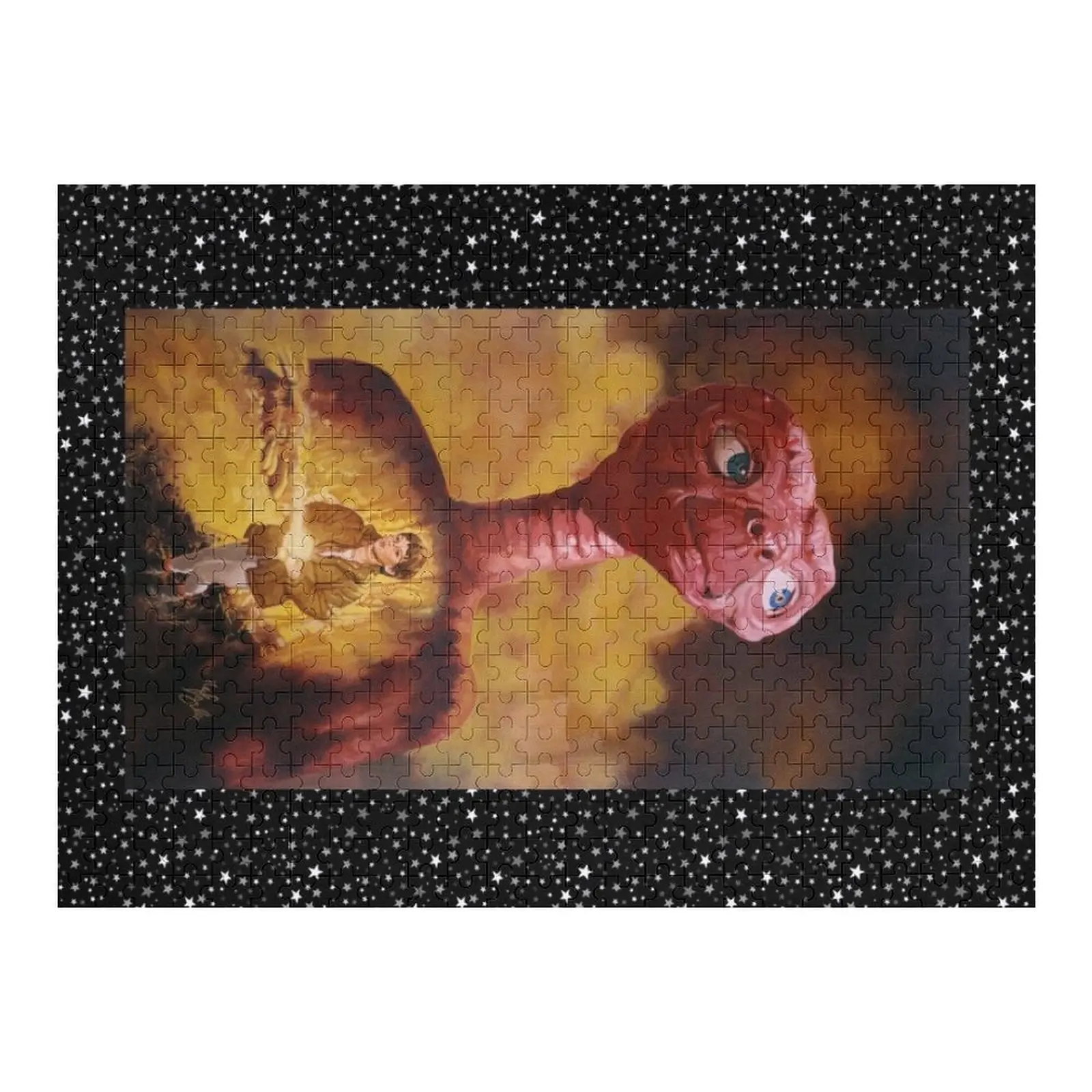 

Э.Т. Съедобная головоломка для детей с деревянным именем для детей с фотопазлом