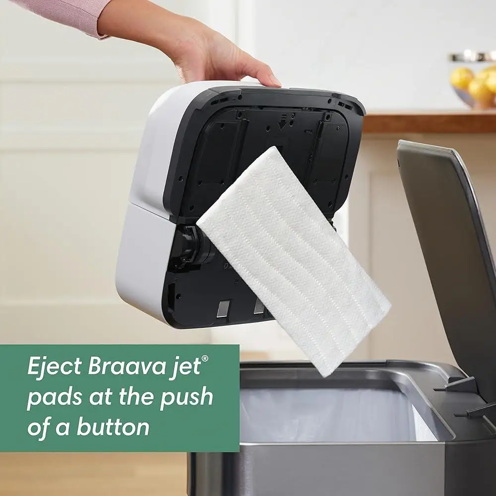 Ultimate Robot Mop Wi-Fi 연결 정밀 제트 스프레이 스마트 매핑 다중 공간 청소 충전식 로봇 진공 Alexa