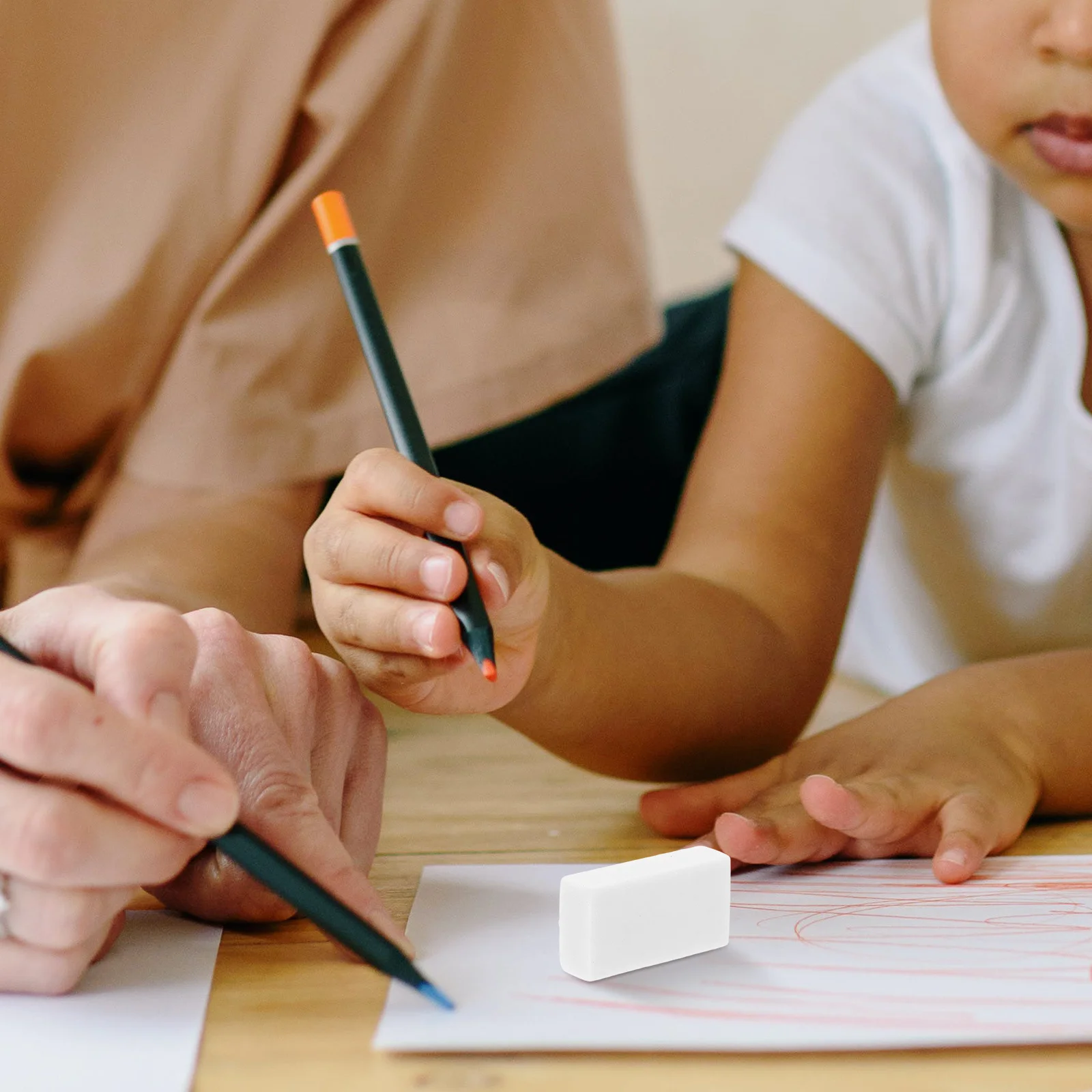 18 шт., белый ластик, мягкий остаток, бесплатно для рисования, эскизов, художественных экзаменов, художников, студентов, школьных принадлежностей, ластики, милые мини-ластики