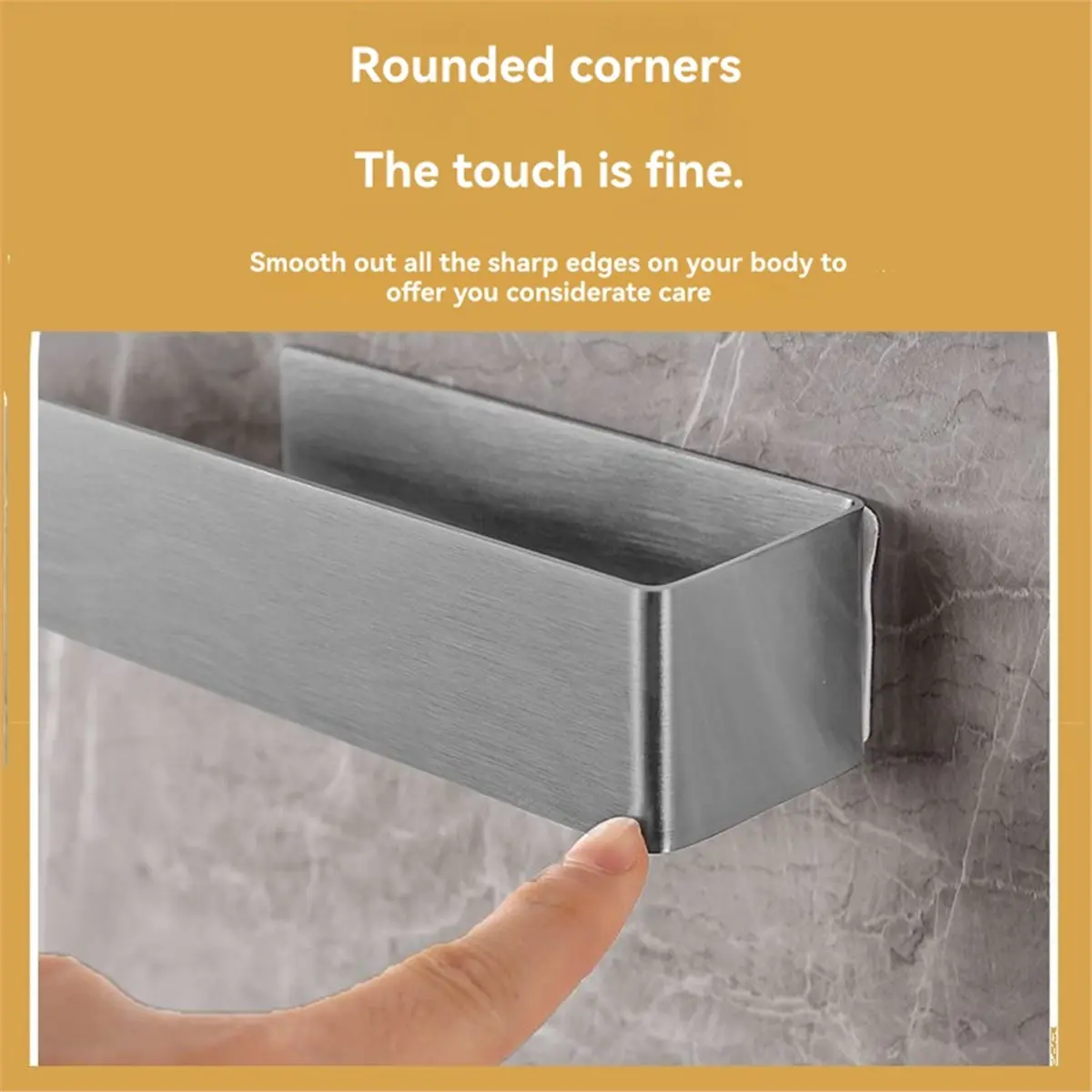 2pcs Stainless Steel Paper Towel Rack Bathroom Multifunctional Toilet Paper Holder Punch-Free Sanitary Towel Rack