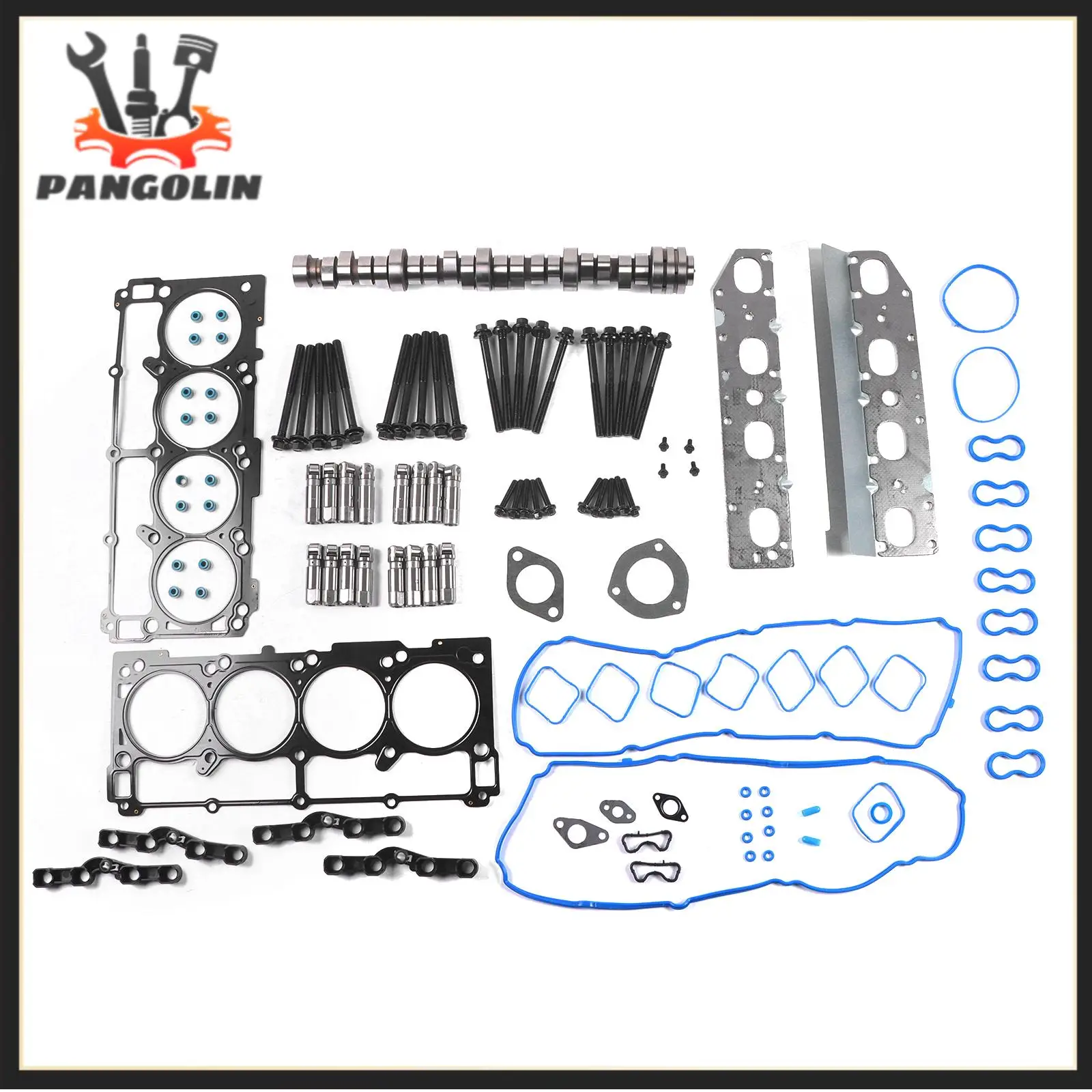 

Комплект подъемников цепи ГРМ, распределительного вала и клапана MDS 53022263AF 53021726AE 53021726AD для двигателя Dodge Ram 1500 Hemi 5.7L V8 2009-15