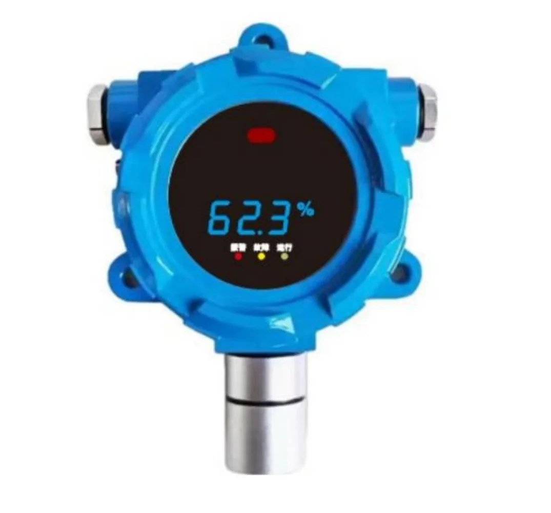 Digital High Accuracy Industrial Point-type Fixed Gas Transmitter with Aluminum Alloy Housing for H2S CO O2 CO2