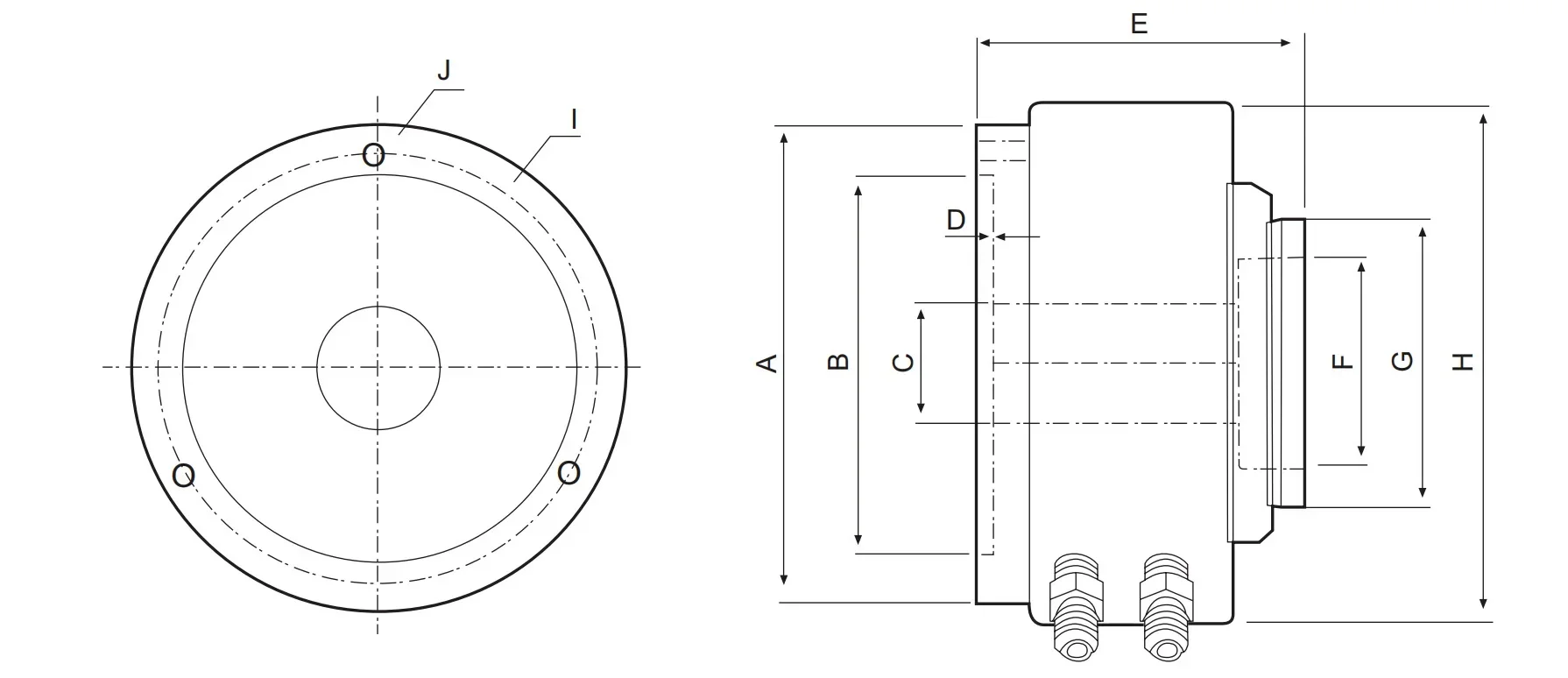 Hydraulic Rotary Type Quick Chuck JH Precision Collet Hydraulic Chuck Collet High Precision Collet Chuck Milling Lathe