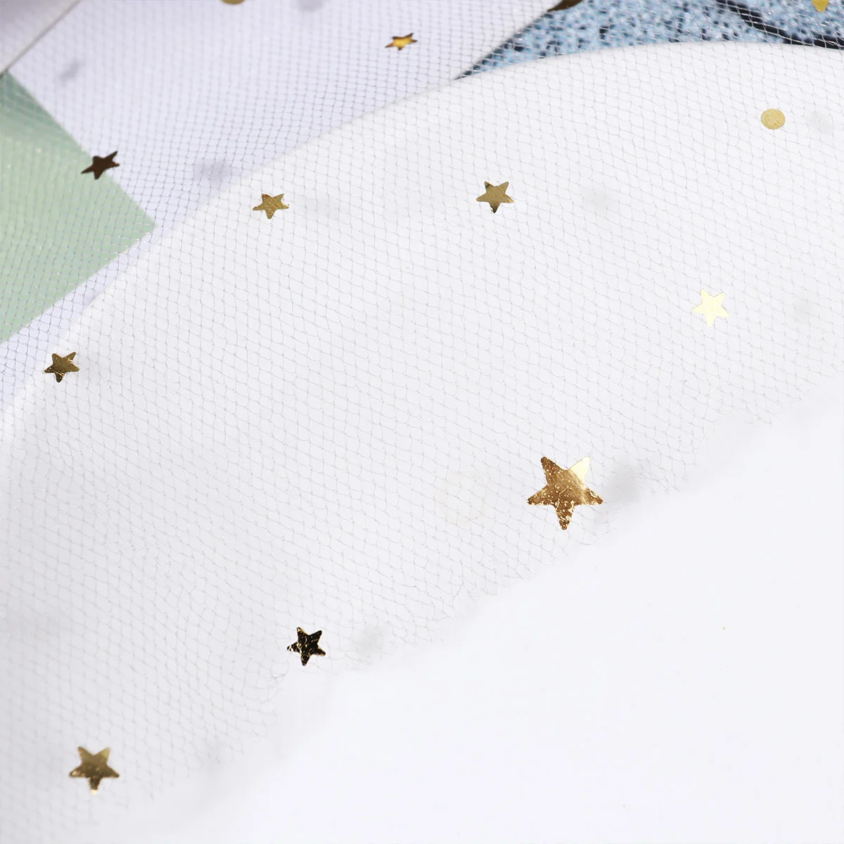 

2280x15cm Sequins Gauze Table Skirt Light Purple Wedding Party Decor High Quality Lightweight Fashionable Table Cover