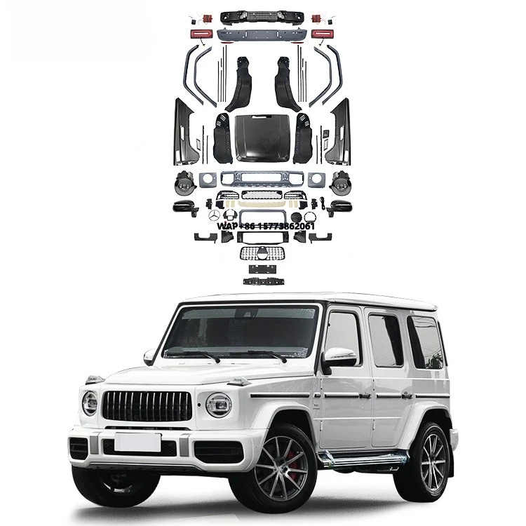 W464 G63 Conversion Kits for G W463 Upgrade 2020+ W464 Auto Parts With Hood Car Bumper Fenders
