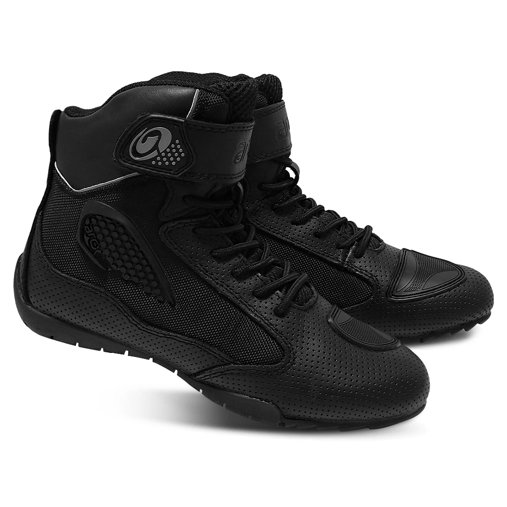 ARCX-Botas de Motocross para hombre, zapatos de motociclista, Chopper Cruiser, Touring, botines de verano