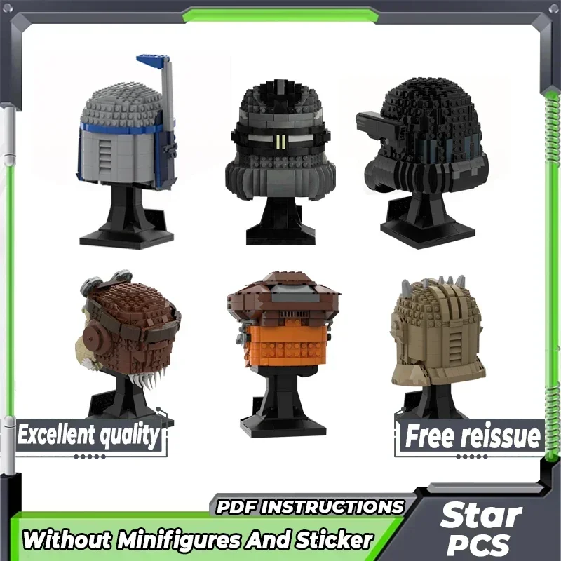 

Star Movie Model Moc Building Bricks Empire Helmet Collection Technology Modular Blocks Gifts Christmas Toys DIY Sets Assembly