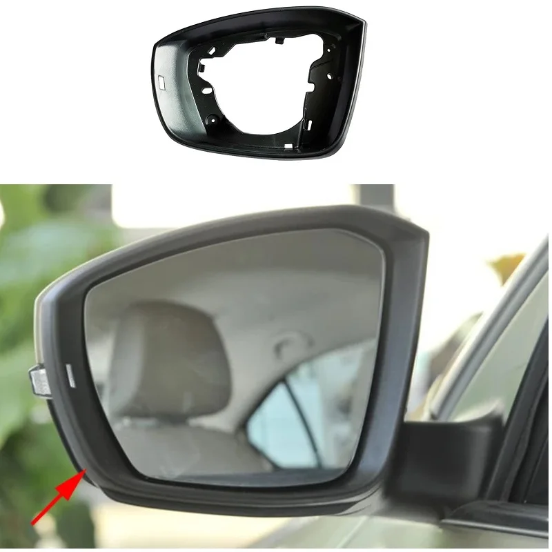 

Car Side Mirror Frame Holder for Skoda Octavia Mk3 A7 5E Glass Surround Trim for VW T-ROC 2014 2015 2019 T-Cross Nivus 2020 2021