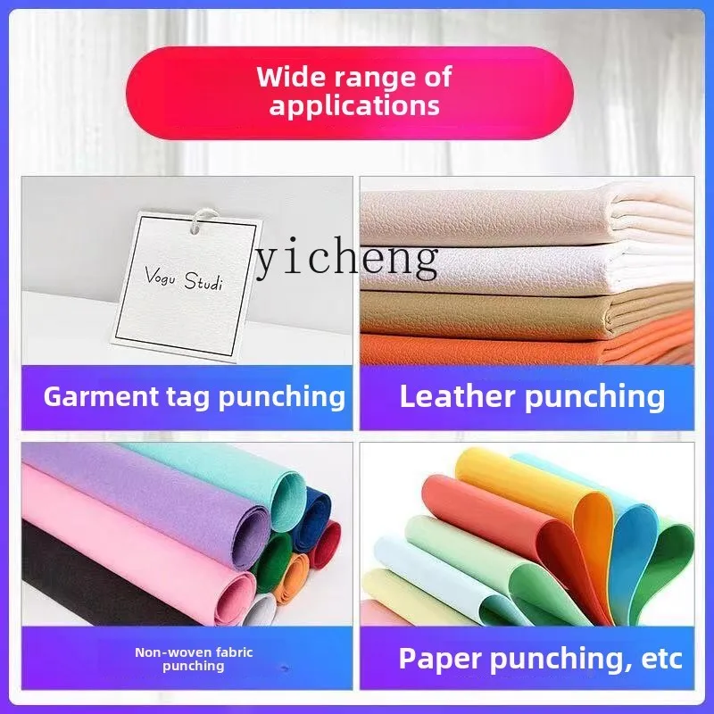 desktop electric drilling machine single head tag drilling machine paper card