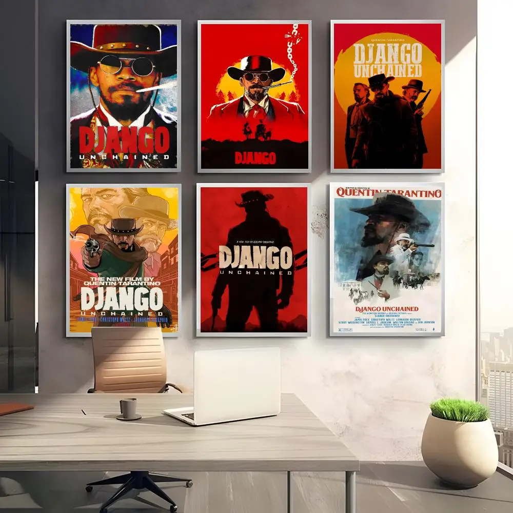 ملصق قماشي للخط غير المقيد من جانغو: خالي من التجاعيد ومقاوم للماء ومتين لجميع الفضاء لتزيين الحائط #2