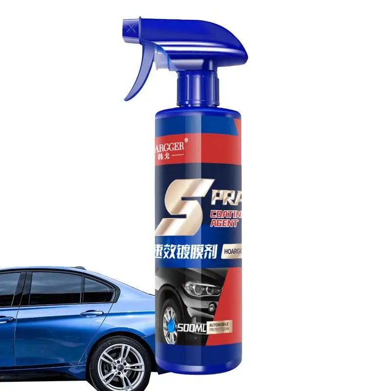 500ml 3 In 1 Car Ceramic Coating Spray Car Paint Repair Shield Coating Car Paint Scratch Repair Remover Auto Polishing Spraying