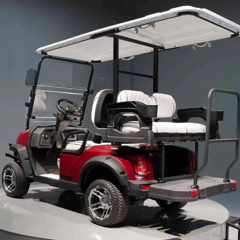 TONGCAI CE Certified Street Legal Golf Cart  48v Lithium 4 Seater Golf Cart