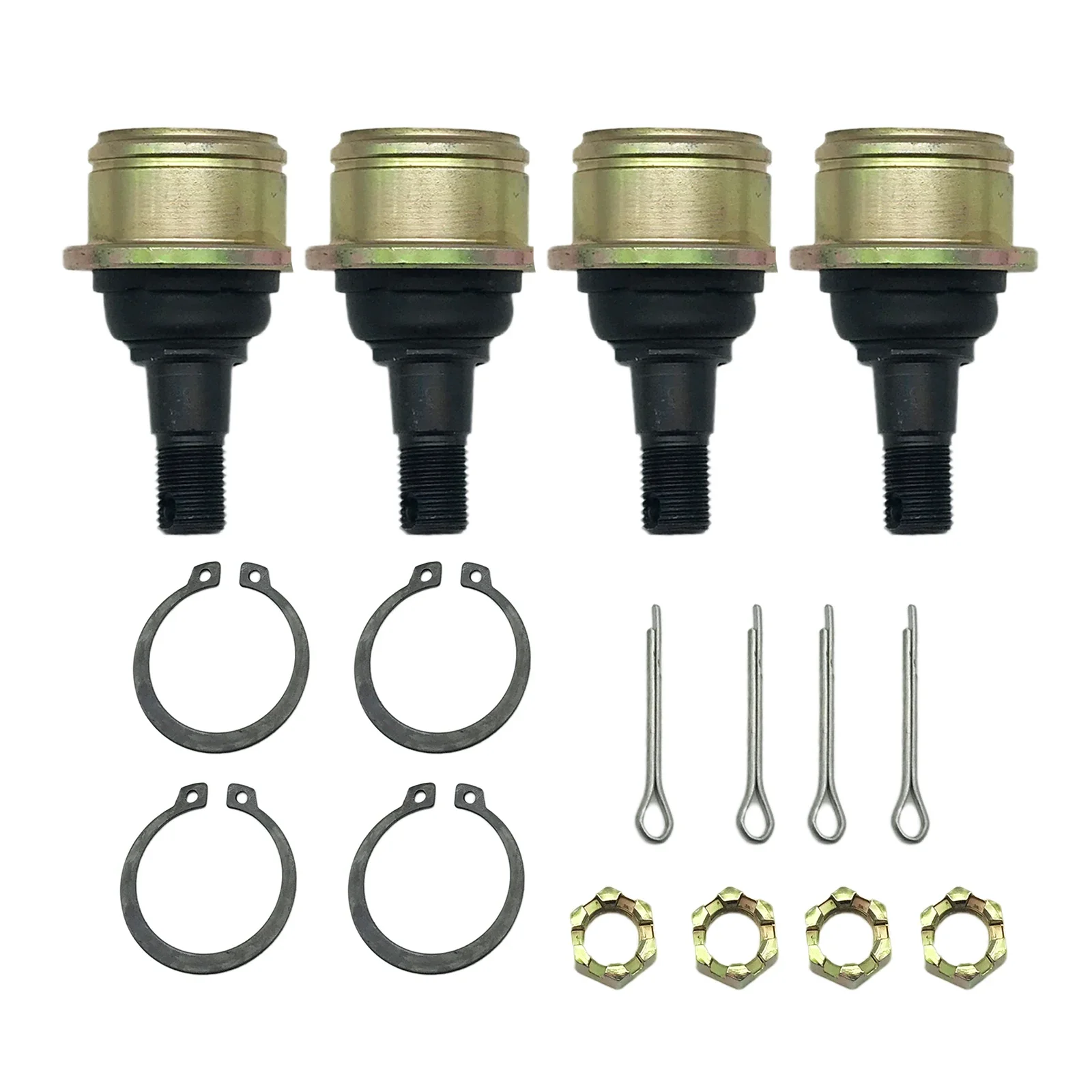 Ball Joint Set Fit for Yamaha ATV UTV 5FU-F3549-00-00, Upper and Lower