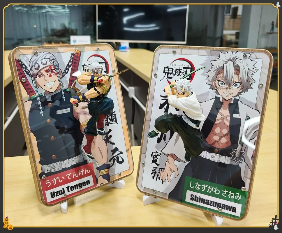 

Ghost Slayer Blade, Undead, Kawashiya Ganlu Temple, Mili Love Snake Sound Wind Pillar Anime Handheld 3d Painting Creative Gift