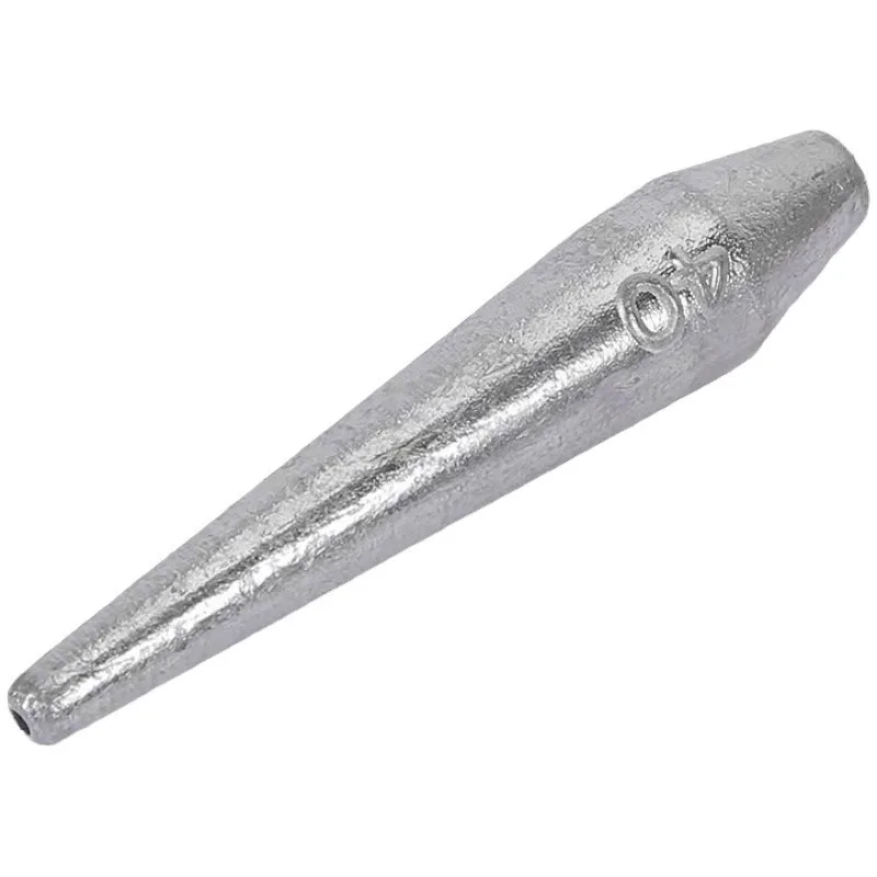 1 szt. Pusta, długa obciążnica wędkarska 30g/35g/40g/50g/60g/70g/80g/100g do dalekich rzutów, akcesoria wędkarskie