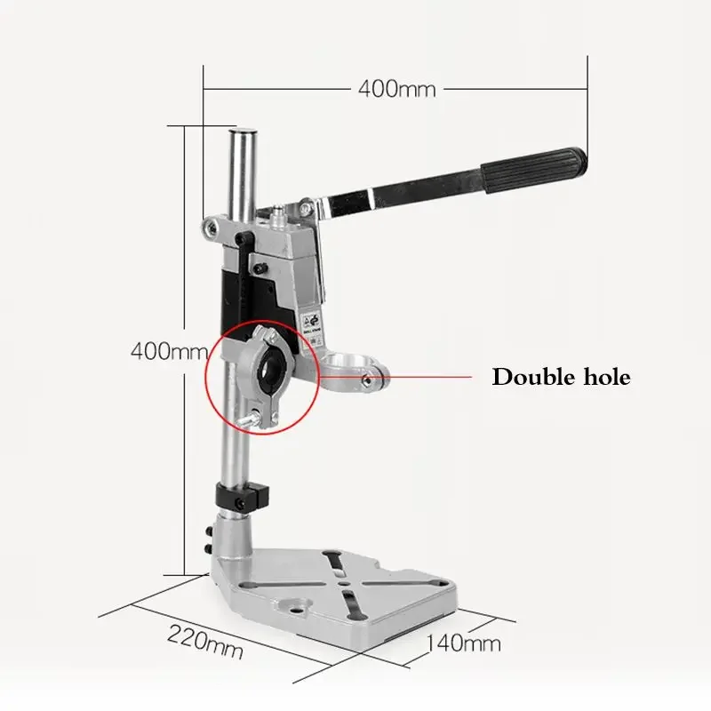 Ferramentas elétricas acessórios bancada broca imprensa suporte braçadeira base quadro para brocas elétricas diy ferramenta imprensa mão soporte