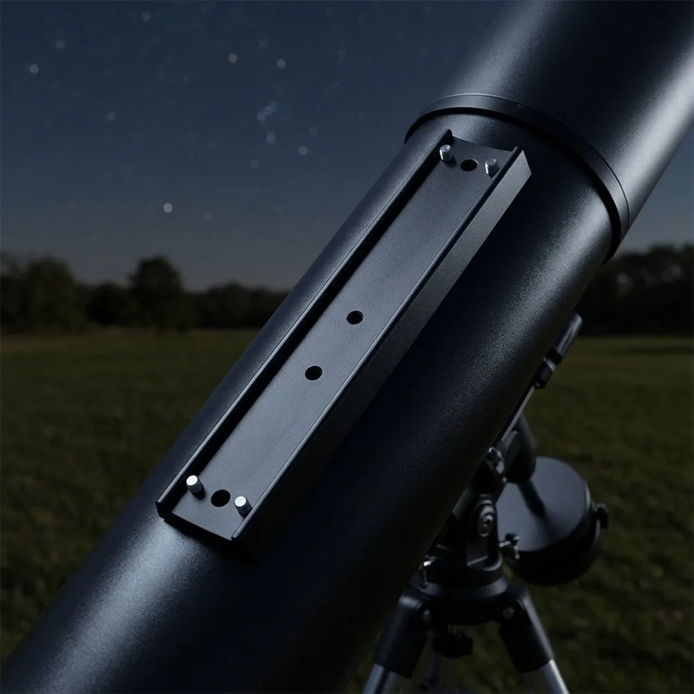 Telescope Equipment Astronomical Telescope 210*43mm Color Options Available Precise Hole Spacing Screw Installation