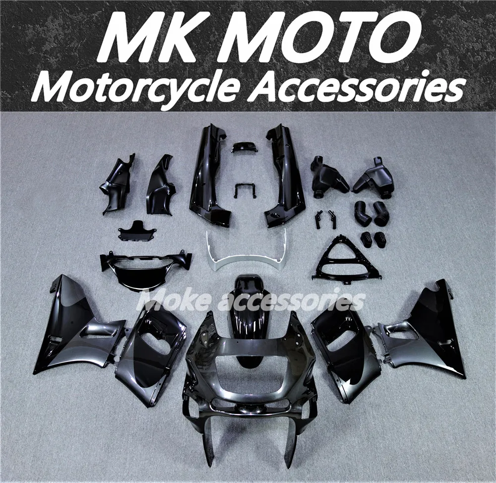 

Moke moto Motorcycle Fairings Kit Fit ZZR400 93-07 ZZR600 98-03 Bodywork Set High Quality ABS Injection Black Gray New