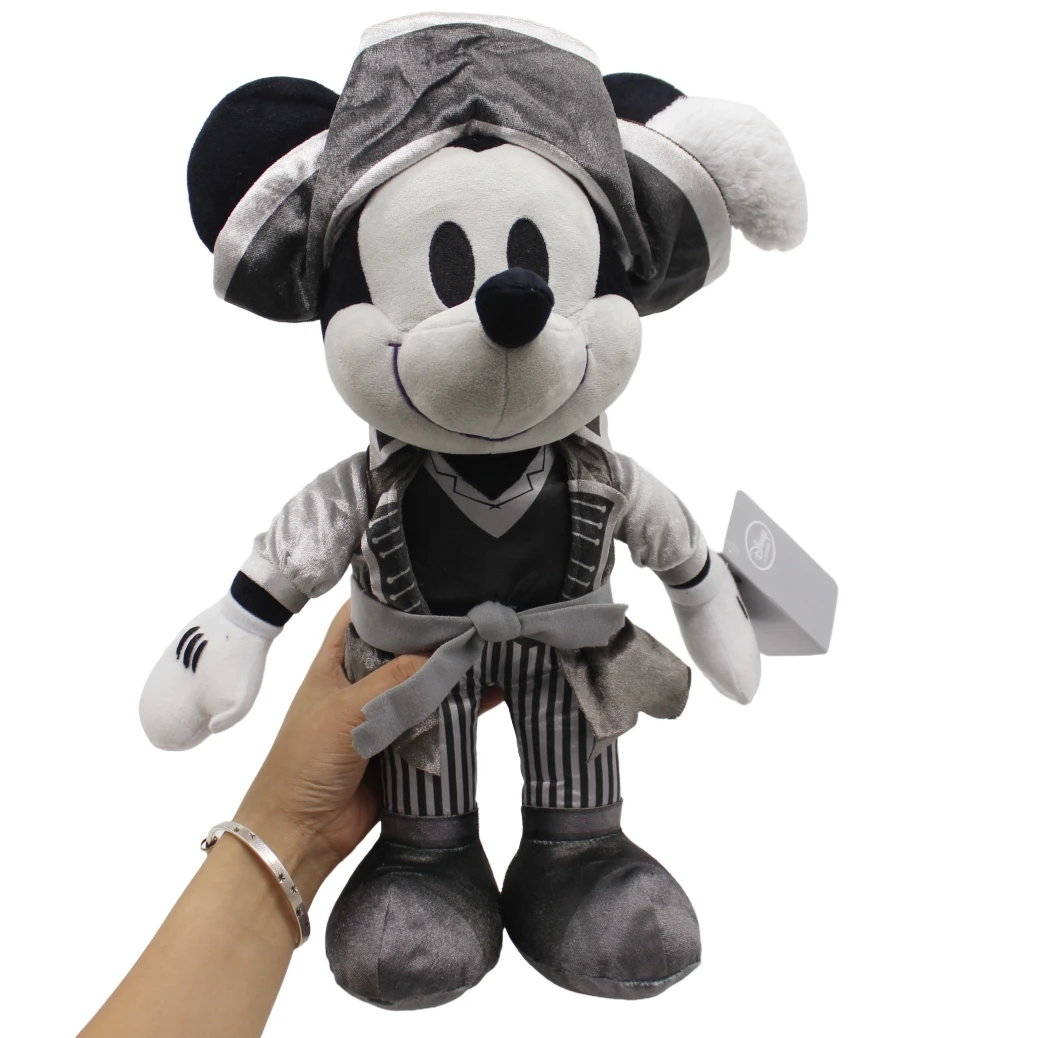

1 шт., классические винтажные плюшевые игрушки Disney с Микки Маусом, 40 см, Мягкие куклы на Хэллоуин, милые игрушки в виде животных