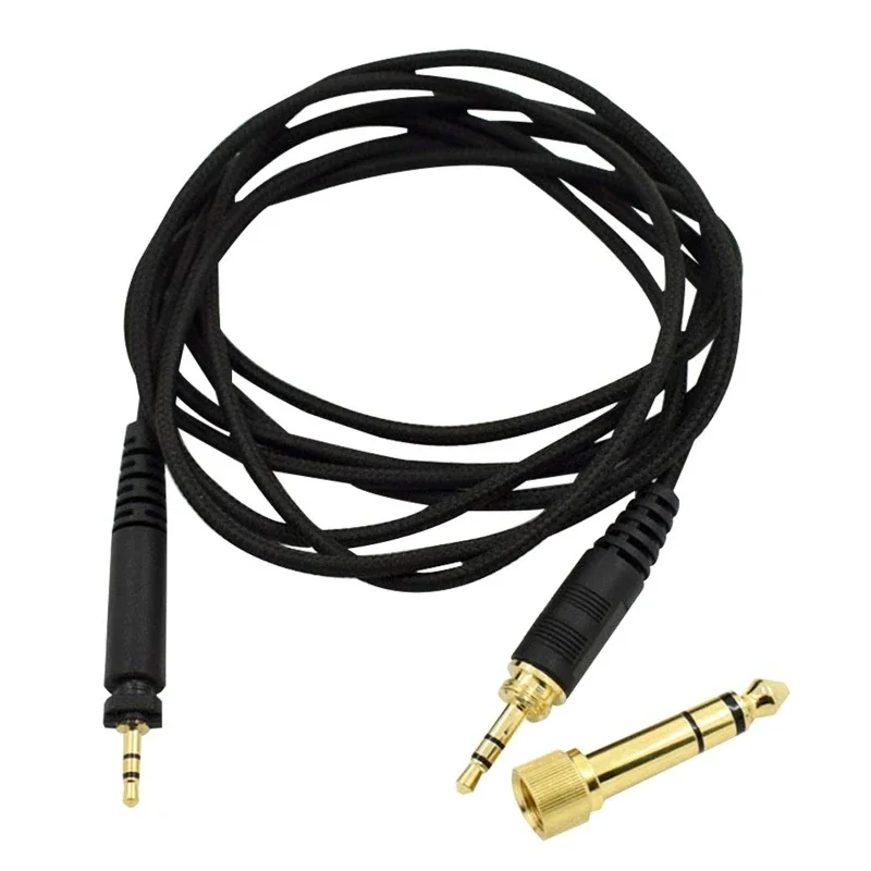 6.35mm Replacement Nylon Braided Cable Audio cable Suitable For Shure SRH440 SRH840 SRH940 SRH750DJ SRH 840 940 440 Headphones