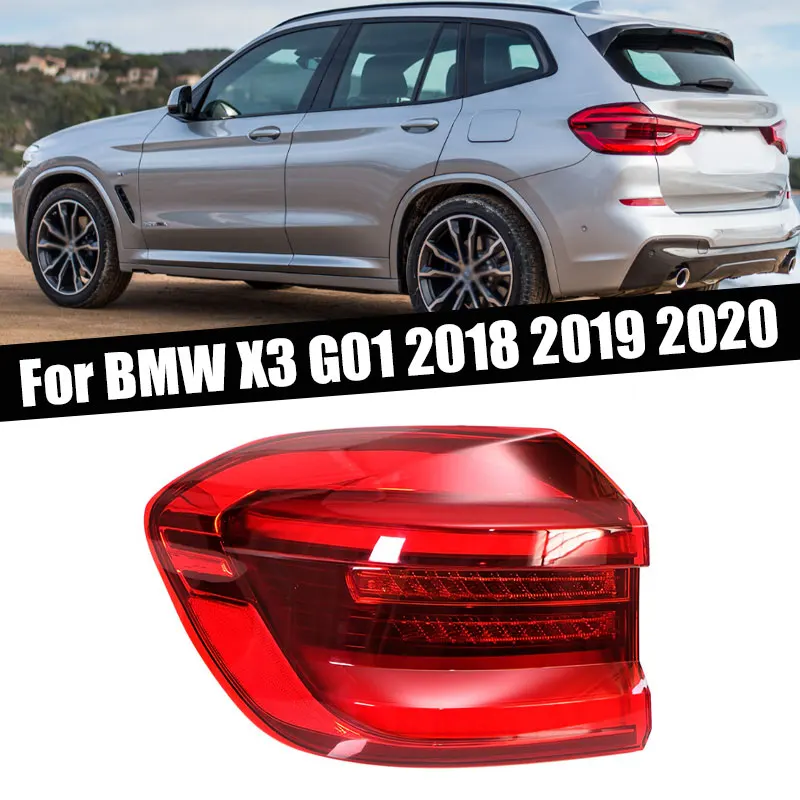 For BMW X3 G01 2018-2020 LED Rear Tail Light Stop Brake Light Turn Signal Lamp Car Accessories Taillight Assembly 63217408738