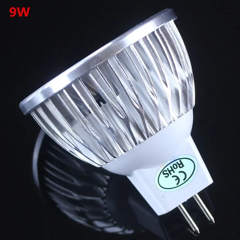 1pcs Super deal MR16 COB 9W 12W 15W LED Light Bulb MR16 12V, 110V 220V  Warm White / Pure / Cold White led LIGHTING