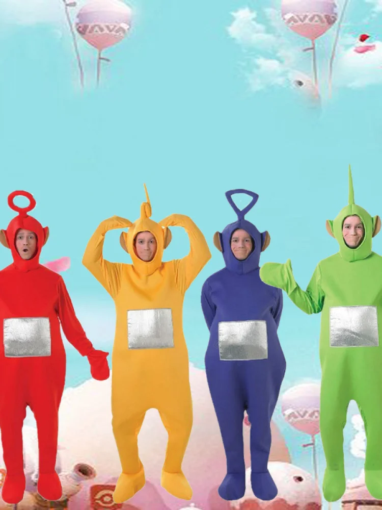 

loween Children's Cosplay Costume Role-plang Cartoon Character Antenna Baby Parent-Child Set Cotton Traditional Chinese ...