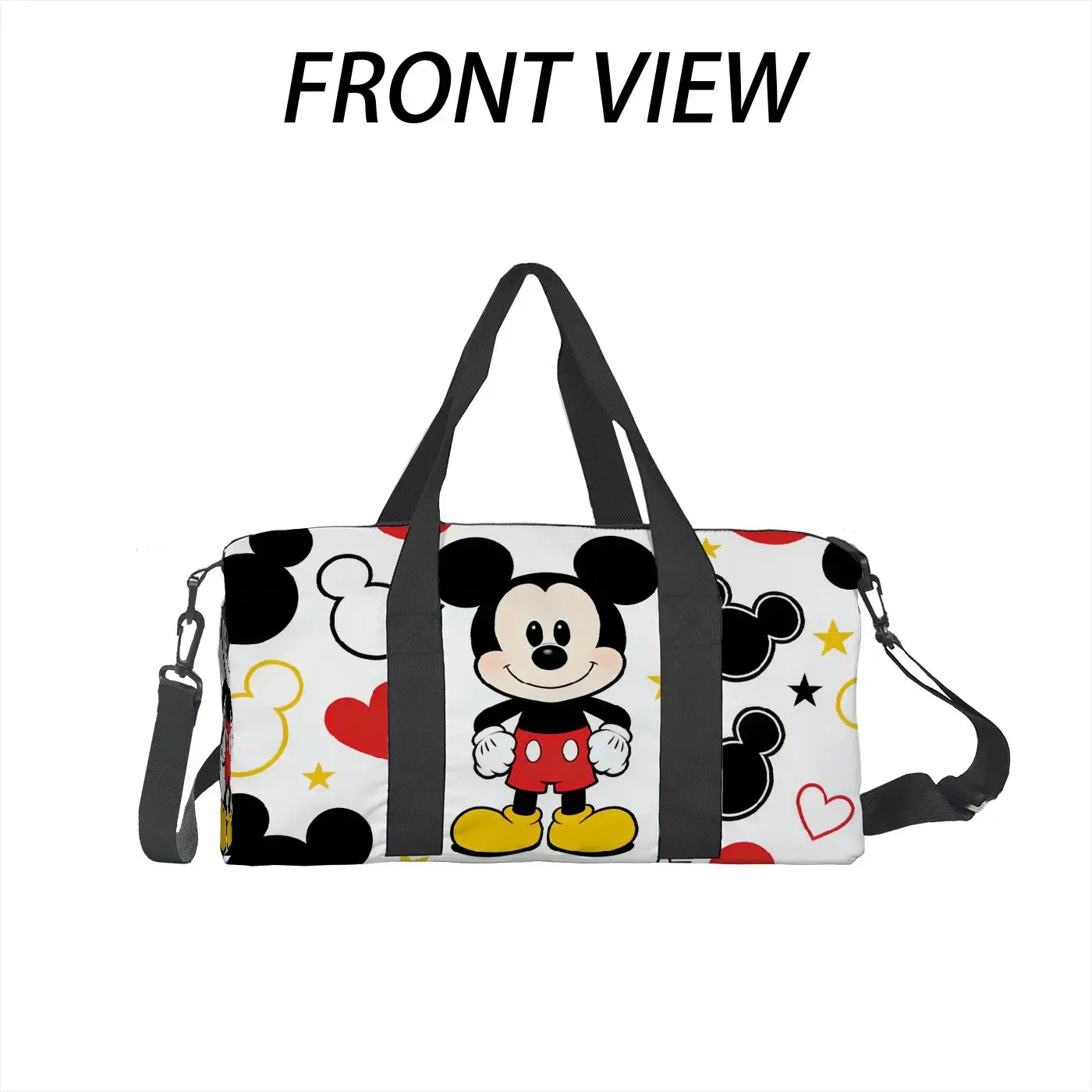 

1pc Mickey Mouse theme Design,Tote Bag, Gym Bag, Shoulder Bag, High-Quality, Large Capacity, Fashionable Gift, Casual Travel