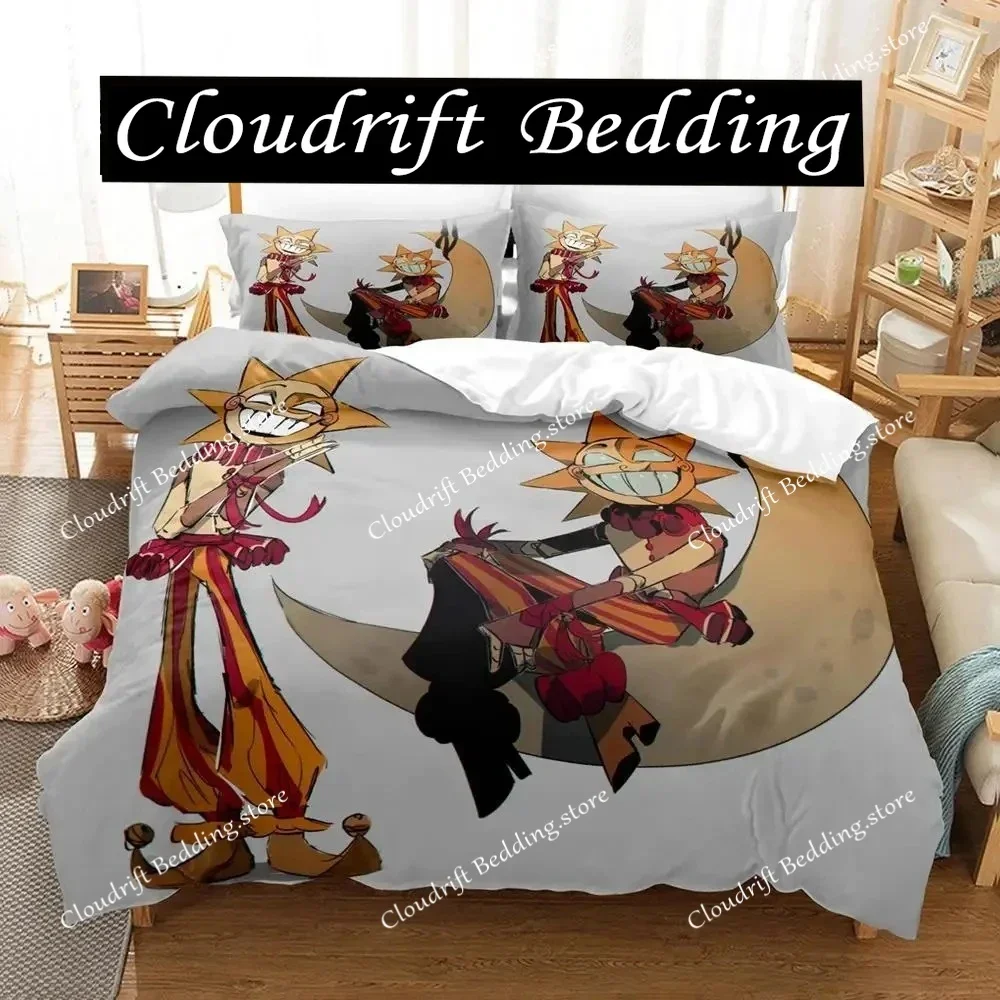 

Sundrop FNAF Bedding Set Single Twin Full Queen King Size Bed Set Aldult Boy Bedroom Duvetcover Sets 3D Print Game bed sheet set