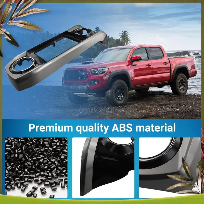 AB98-10.1 بوصة لوحة راديو فآسيا السيارة لتويوتا تاكوما 2016 + داش عدة تثبيت الوجه وحدة التحكم الحافة لوحة محول