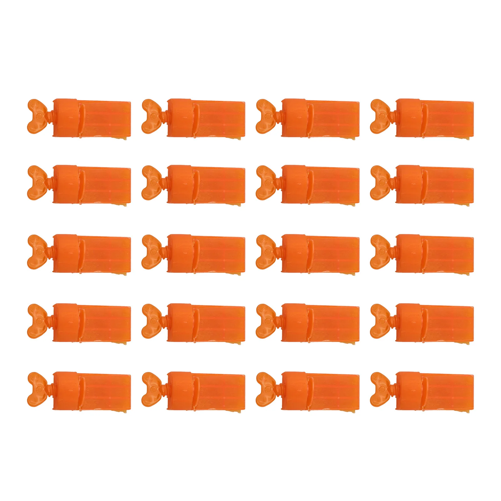 20PCS Male Angle Tile Leveler Leveling System Clips Spacers For Floor Wall Tile Fixing Plastic 74mm For Tile Leveling