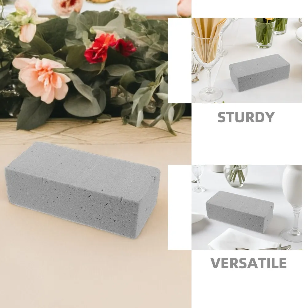 2Pcs Floral Foam Blocks Floral Mud for Fresh Artificial Flower Arrangements Wedding Home Decor Florist Supplies